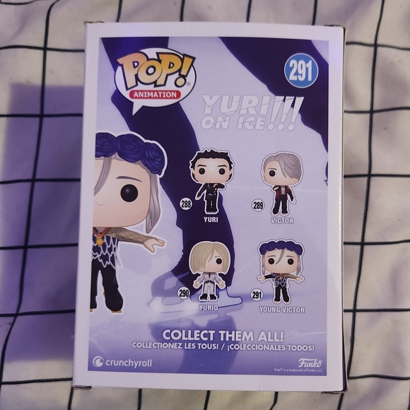 Yuri On Ice Funko Pop Young Victor - Picture 2 of 2